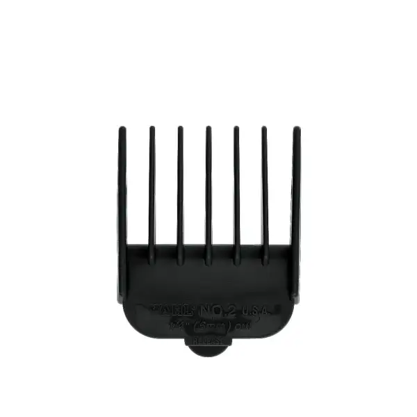 WAHL OPZETKAM NR.2 - 6MM PLASTIEK ZWART