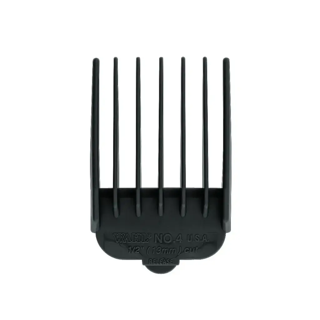 WAHL OPZETKAM NR.4 - 13MM PLASTIEK ZWART