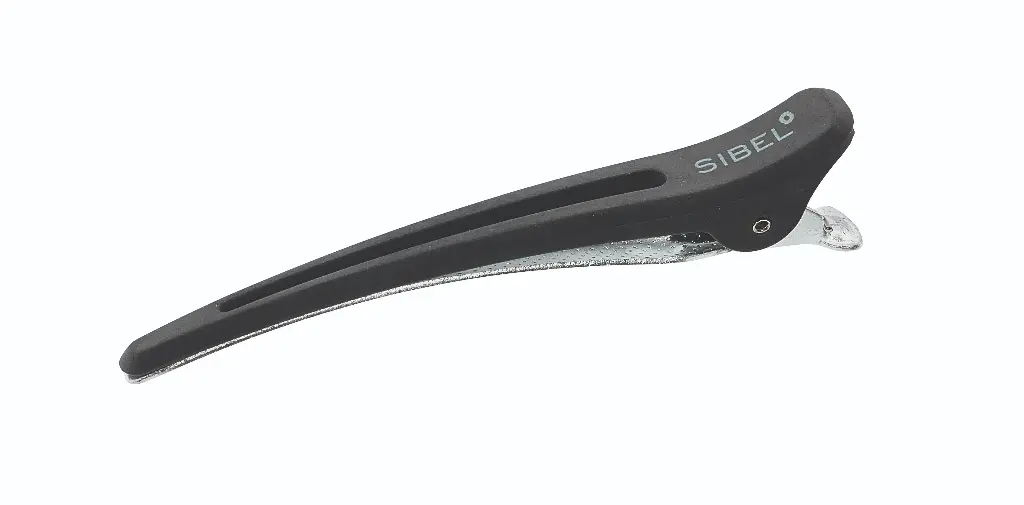 SINELCO SIBEL CLIP CARBON ZWART 6ST MEDIUM