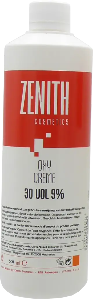 ZENITH OXYCREME 500ML - 30VOL