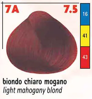 Color-ton verf 100ml 7A /7.5 light mahogany blond