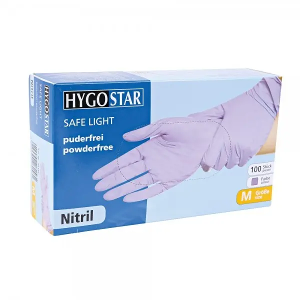 HANDSCHOENEN NITRIL PAARS 100ST
