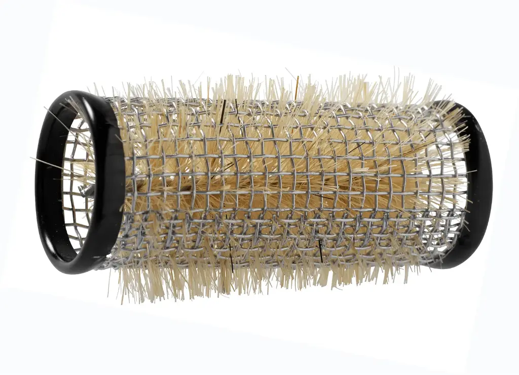 SINELCO  METALEN KRULLERS (12ST) 28MM-ZWART
