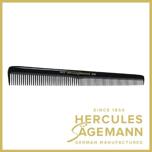 [HERCULES1623-434] HERCULES SAGEMANN FLEXIBLE TAPERED COMB 1623-434