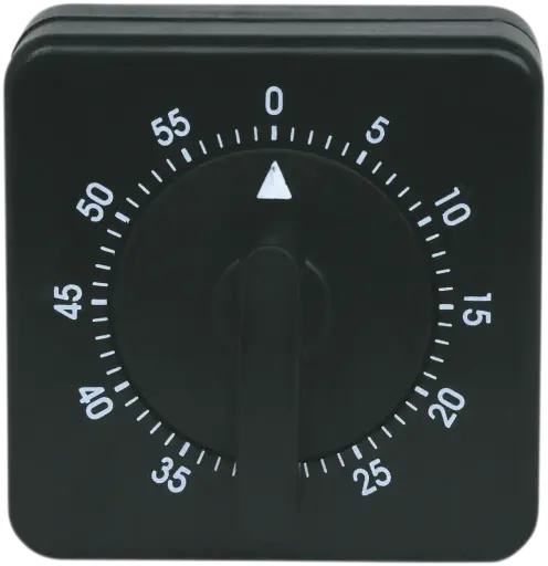 [02620035011] EFALOCK TIMER MECHANISCH ZWART