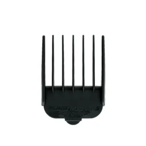 [0113134-001] WAHL OPZETKAM NR.3 - 10MM PLASTIEK ZWART