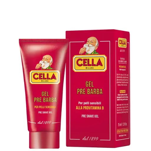 [57021] CELLA MILANO PRE SHAVE GEL 75ML