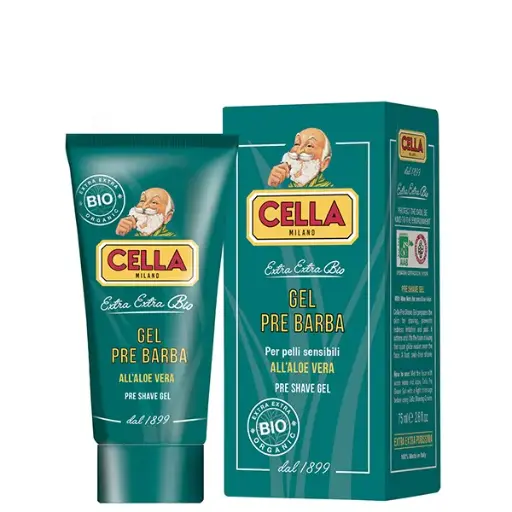 [57022] CELLA MILANO BIO PRE SHAVE GEL 75ML