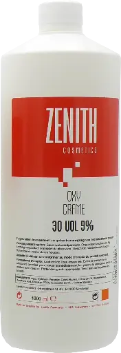 [005050003] ZENITH OXYCREME 1000ML - 30VOL