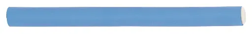[SIBEL4222099-P001376] SINELCO SCHUIMWIKKELS SUPER FLEX KORT 18CM D14 12ST BLAUW
