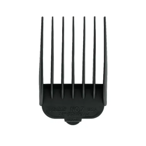 [0113145-001] WAHL OPZETKAM NR.7 - 22MM PLASTIEK ZWART