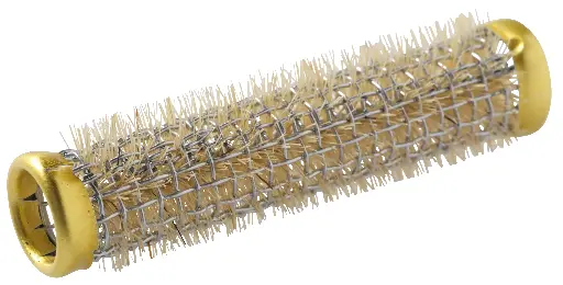 [SIBEL3121339-P001331] SINELCO METALEN KRULLERS (12ST) 13MM-GOUD
