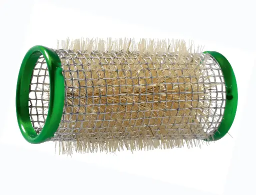 [SIBEL3123239-P001337] SINELCO METALEN KRULLERS (12ST) 32MM-GROEN